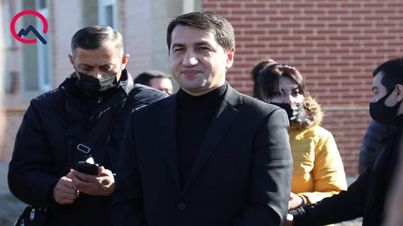 Hikmət Hacıyev diplomatlarla Cocuq Mərcanlıda (FOTO)