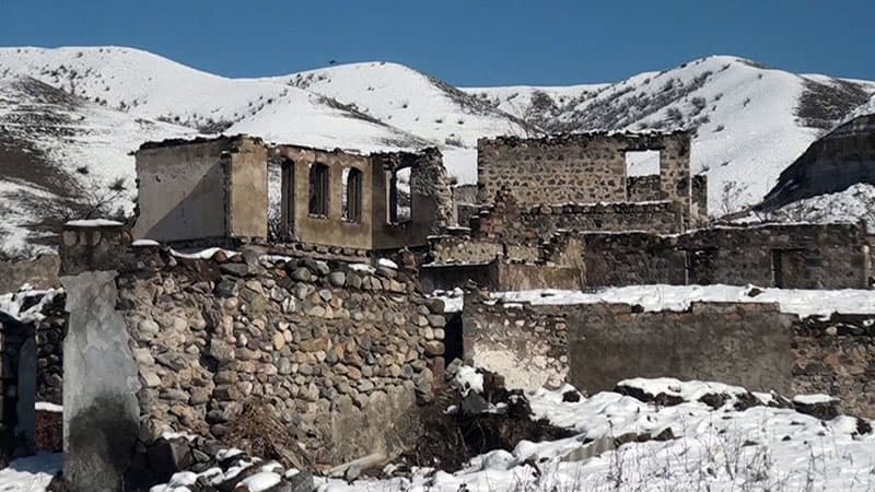 Qubadlının Muğanlı kəndindən görüntülər (FOTO/VİDEO)