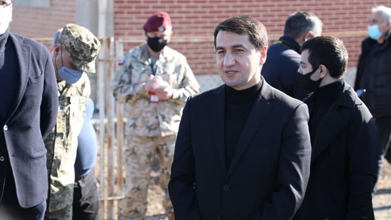 Hikmət Hacıyev: "Törətdikləri dağıntılar, vəhşiliklər ermənilərin əsl mahiyyətini göstərir"