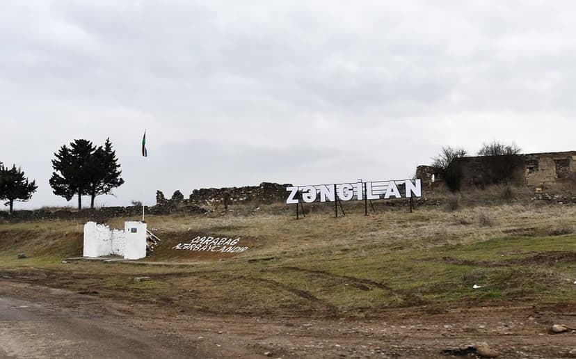 Azərbaycandakı diplomatik korpusun təmsilçiləri Zəngilan şəhərindədir
