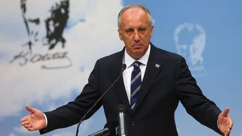 Muharrem İncə CHP-dən istefa verdi
