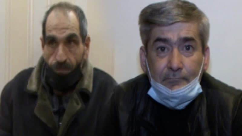 Bakıda iki silahlı şəxs saxlanılıb (VİDEO)