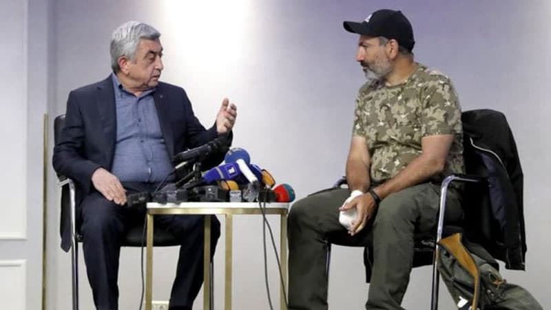 Sarkisyan: "Heç düşmənə də Paşinyan kimi "layihə" arzulamazdım"