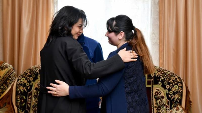 Paşinyanın arvadı erməniləri yenə qəzəbləndirdi (VİDEO)