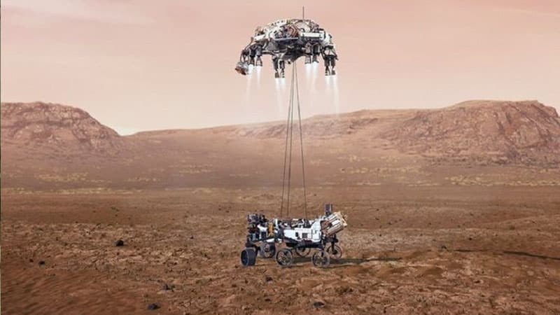 NASA-nın daha bir aparatı Marsa eniş etdi  (VİDEO)
