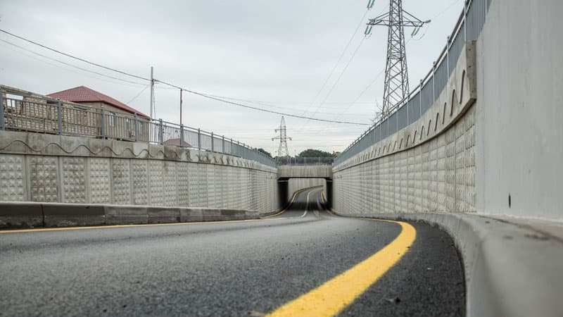 Bakıda yeni tunel istifadəyə verildi