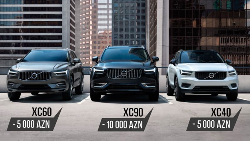 Volvo-dan endirim kampaniyası davam edir! (FOTO)