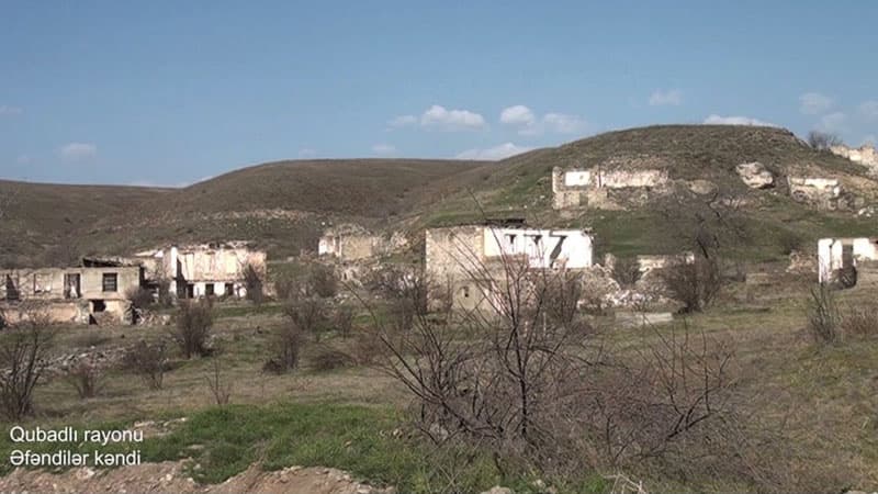 Qubadlının Əfəndilər kəndinin görüntüləri (FOTO/VİDEO)
