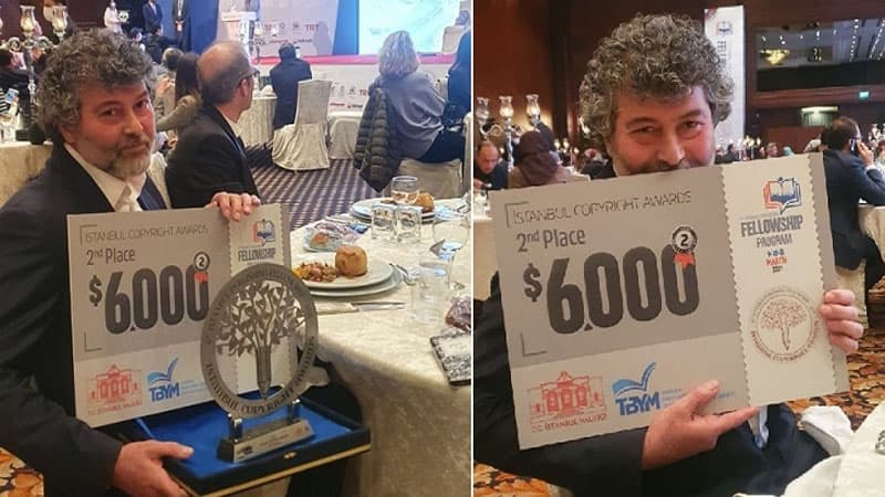 Şahbaz Xuduoğlu Türkiyədə böyük mükafat aldı  (FOTO/VİDEO)