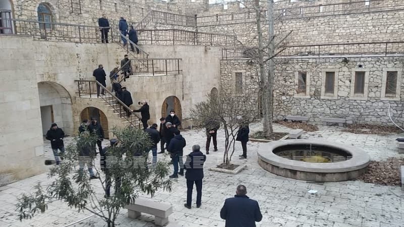 Media və QHT rəhbərləri Ağdamda Şahbulaq qalasında