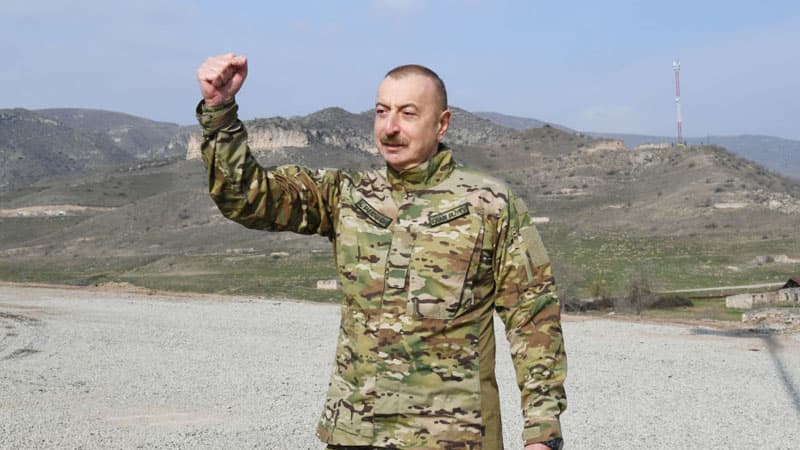 Ermənistanın dövlət agentliyində İlham Əliyevin "Qarabağ Azərbaycandır!" nitqi yayımlandı