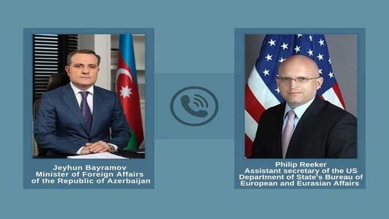 Ceyhun Bayramovla ABŞ Dövlət Katibinin köməkçisi arasında telefon danışığı oldu