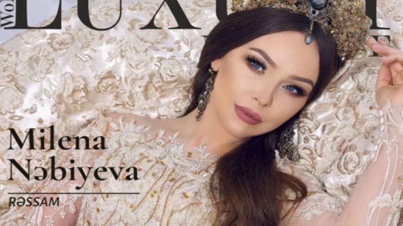 Rəssam Milena Nəbiyeva möhtəşəm əsərlərinin ilham mənbələrini açıqladı (FOTO)