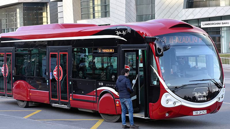 Azərbaycanda 9 gün ictimai nəqliyyat işləməyəcək