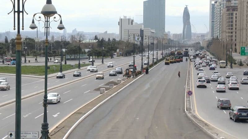 Heydər Əliyev prospekti istiqamətində hərəkət məhdudlaşdırılacaq