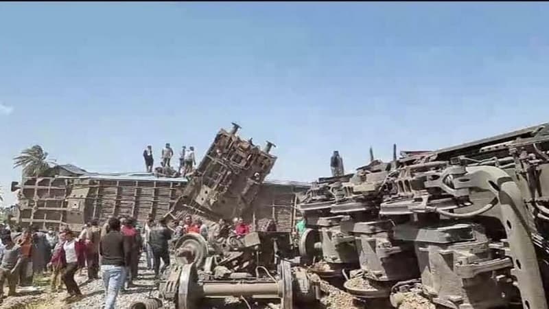 Misirdə iki sərnişin qatarı toqquşdu, 32 nəfər öldü, 66-sı yaralandı