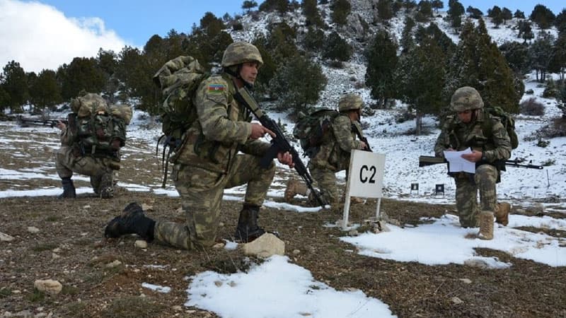 Azərbaycan Ordusunun desantları Türkiyədə təlim keçir (FOTO)
