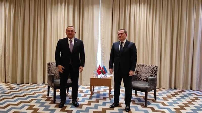 Ceyhun Bayramov Mövlud Çavuşoğlu ilə görüşdü