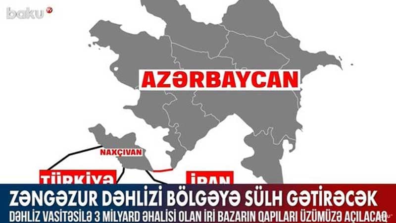 Zəngəzur dəhlizi vasitəsilə iri bazarın qapıları üzümüzə açılacaq (VİDEO)