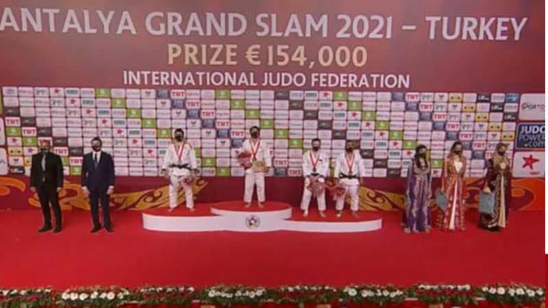 Cüdoçumuzdan bürünc medal
