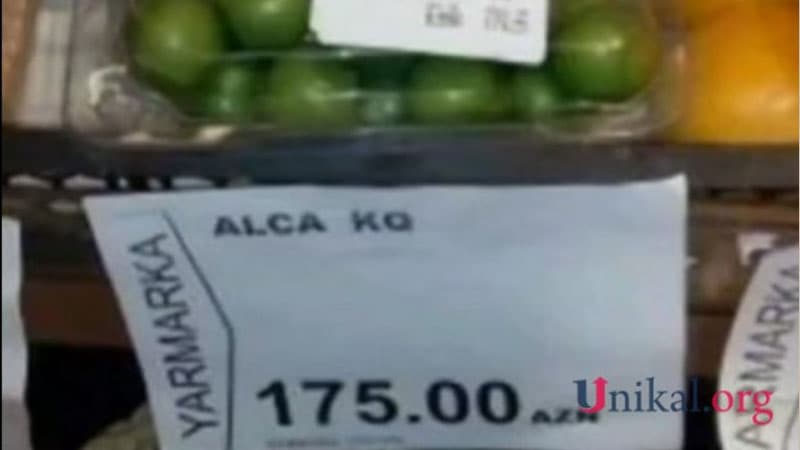 Azərbaycanda bu meyvənin bir kilosu 175 manata satılır (FOTO)