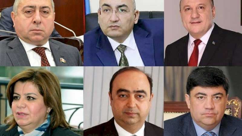 Azərbaycanda həbs edilən sabiq deputatlar