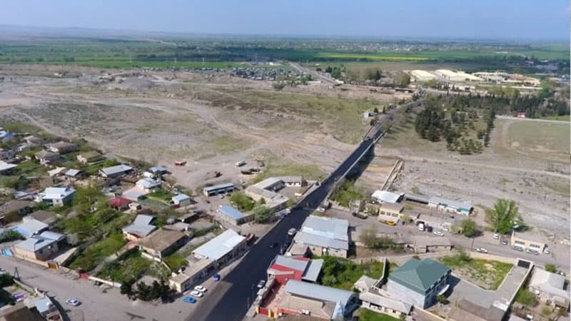 Müharibədən sonra Tərtərdə yollar bərpa edilir (FOTO)