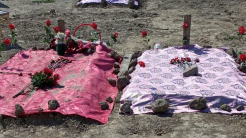 Kürün udduğu nişanlı qız, lilə batmış dörd yaşlı Hüseyn (FOTOLAR)