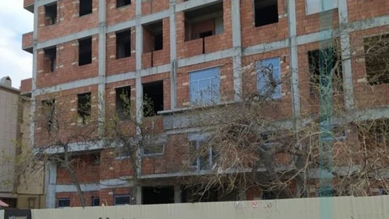 Bakının mərkəzində ağaclar kəsildi (FOTOLAR)