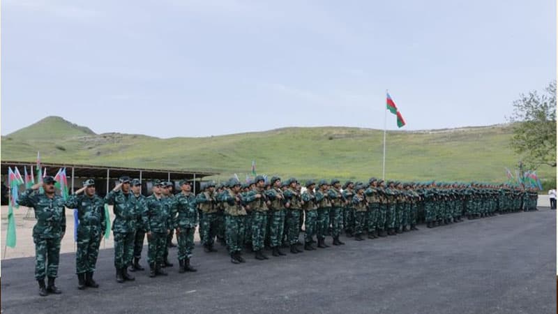 Ermənistanla sərhə­ddə yeni hərbi hissəmiz açıldı (FOTO)
