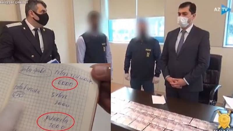 “Yeni klinika”nın direktoru və baş həkimin tutulma anı - Əməliyyat videosu