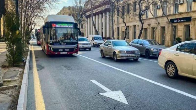 Bakıda iki marşrut xəttinin hərəkət istiqaməti dəyişdirildi