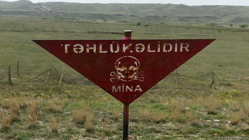 Azad olunan ərazilərdə daha 100 mina aşkarlandı