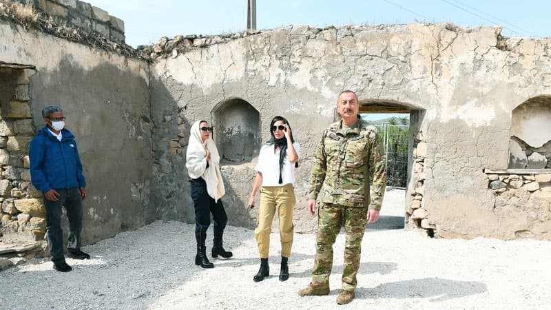 Prezident və birinci xanımın Cəbrayıl və Zəngilan səfəri (FOTO/YENİLƏNİB)