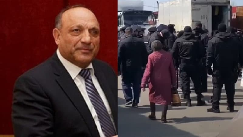 Kərim Babayevin bazarlarına ordu yeritdilər, yüzlərlə saxlanılan var (VİDEO)
