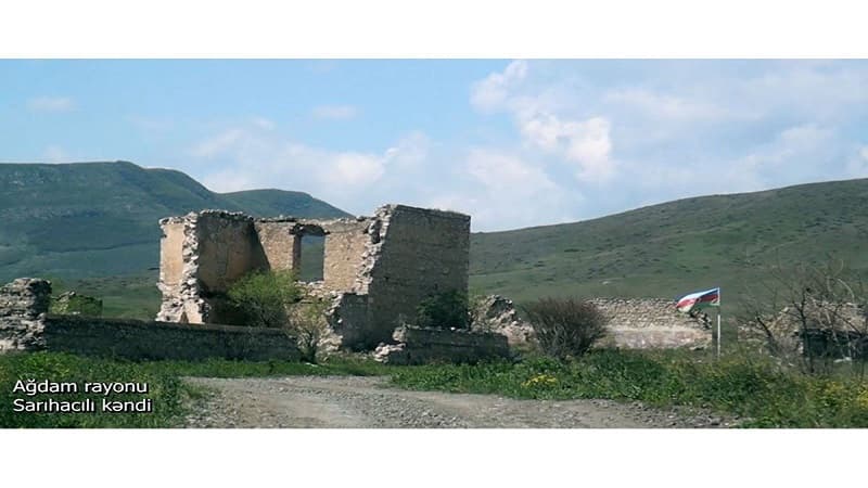 Ağdam rayonunun Sarıhacılı kəndi (VİDEO)