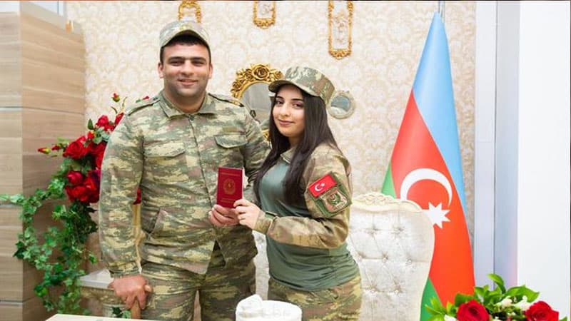 Daha bir qazimizin nikahı qeydə alındı