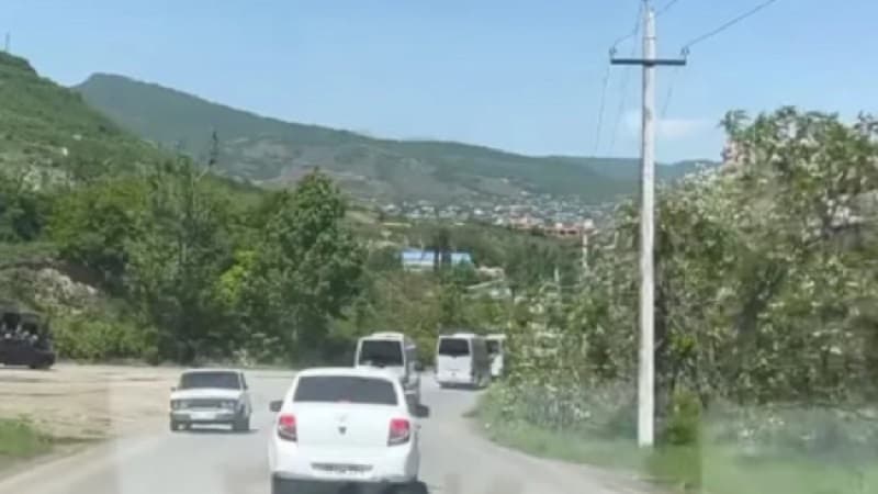 Xankəndidən keçib, Şuşaya gedirik: 18 dəqiqə yol çəkilişi! (VİDEO)
