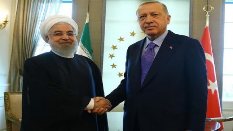 Ərdoğan Ruhani ilə Qəzzadakı gərginliyi müzakirə etdi