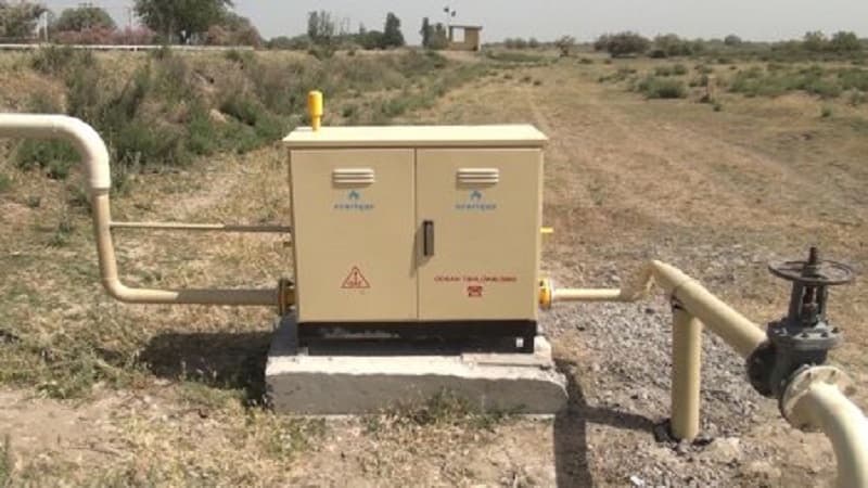 3 kənddə 350-dən çox evə qaz verildi (FOTO)