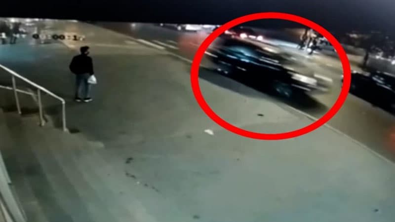 Bakıda "Prado" qaçırıldı (VİDEO)