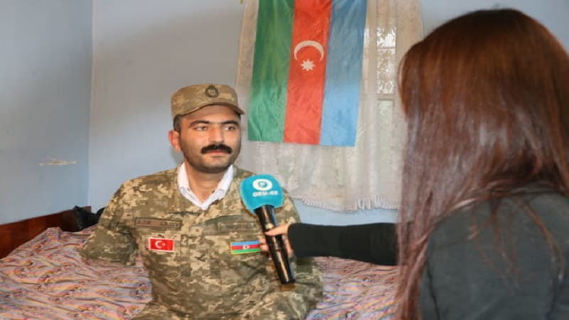 Vətən müharibəsi qazisi işlə təmin edildi (FOTO)