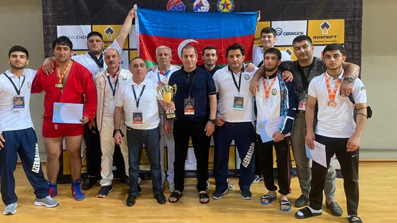 İdmançılarımız sambo üzrə Avropa çempionatında qalib oldu