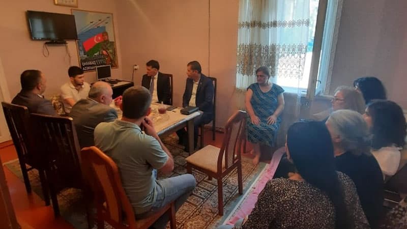 Qazilərə dəstək məqsədilə görüşlərə başlanıldı (FOTOLAR)