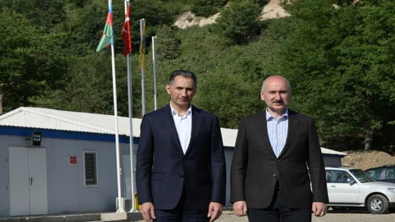 Rəşad Nəbiyev türkiyəli həmkarı ilə Füzuli və Xocavəndə səfər etdi (FOTOLAR)