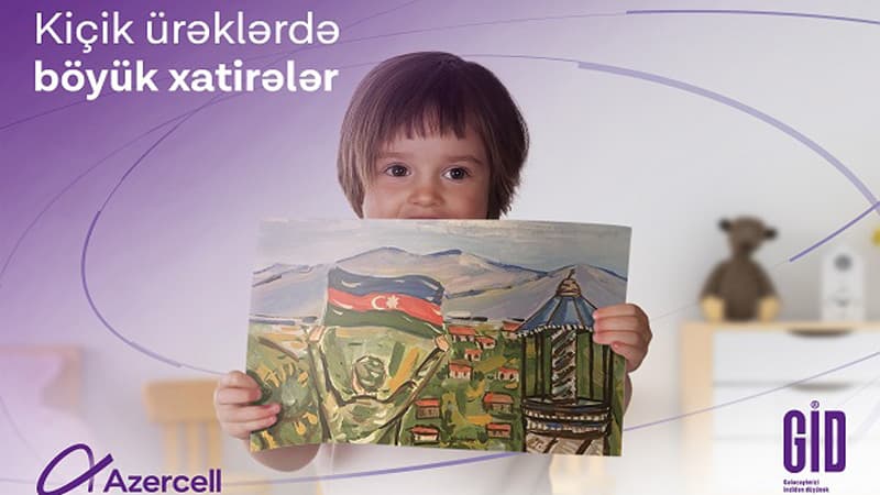 Azercell 1 iyun Uşaqların Beynəlxalq Müdafiəsi günü münasibətilə şəhid övladları üçün sosial layihə keçirib