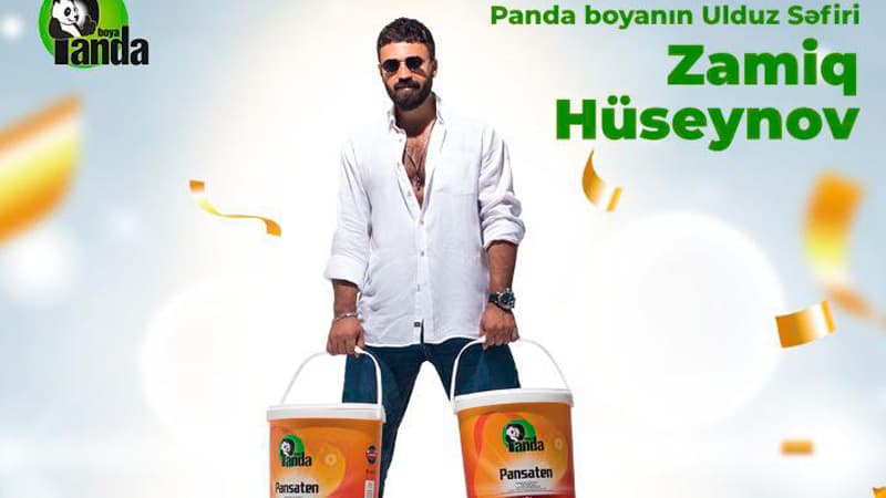Zamiq Hüseynov “Panda Boya”nın ulduz siması oldu (FOTO/VIDEO)