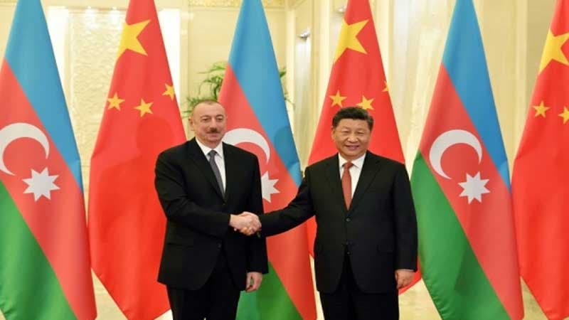 İlham Əliyev Çin lideri ilə danışdı