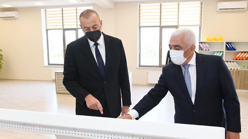 Prezident “Binəqədi” yarımstansiyasının açılışını etdi (FOTOLAR)