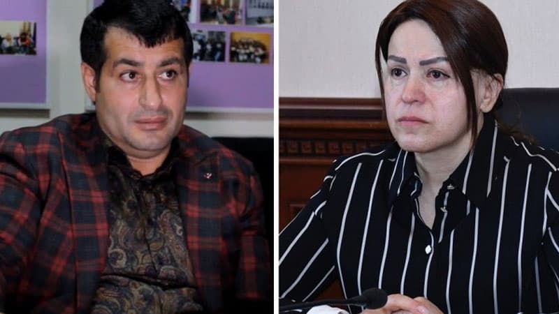 FHN əməkdaşı saxta qazilərlə Xırdalandakı qanunsuz tikilidə çəkiliş etmək istəyən jurnalistlərə hücum etdi